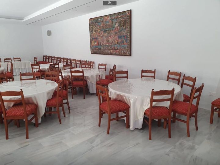 Αίθουσα Ναού Παναγίας Ευαγγελίστριας στο Δάλι