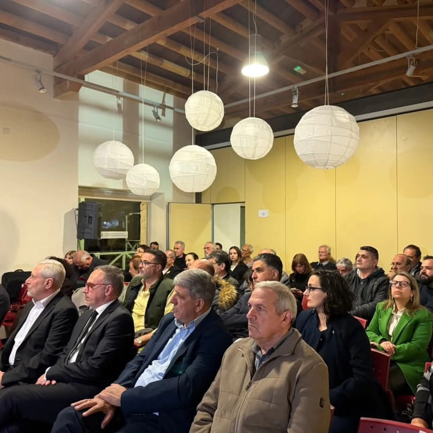 Οι συμμετέχοντες στην εκδήλωση