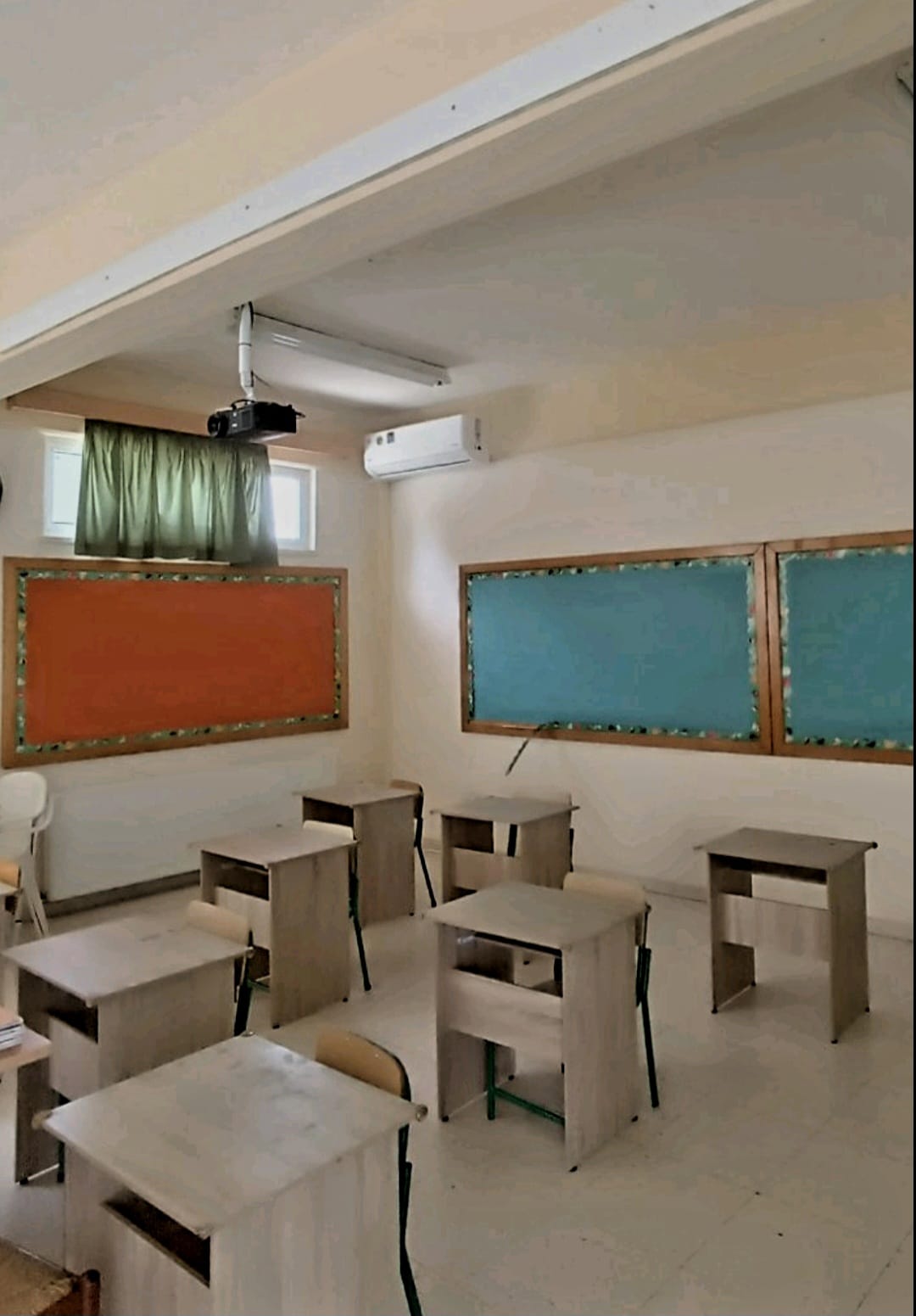 Κλιματιστικό σε αίθουσα του Δημοτικού Σχολείου Ποταμιάς