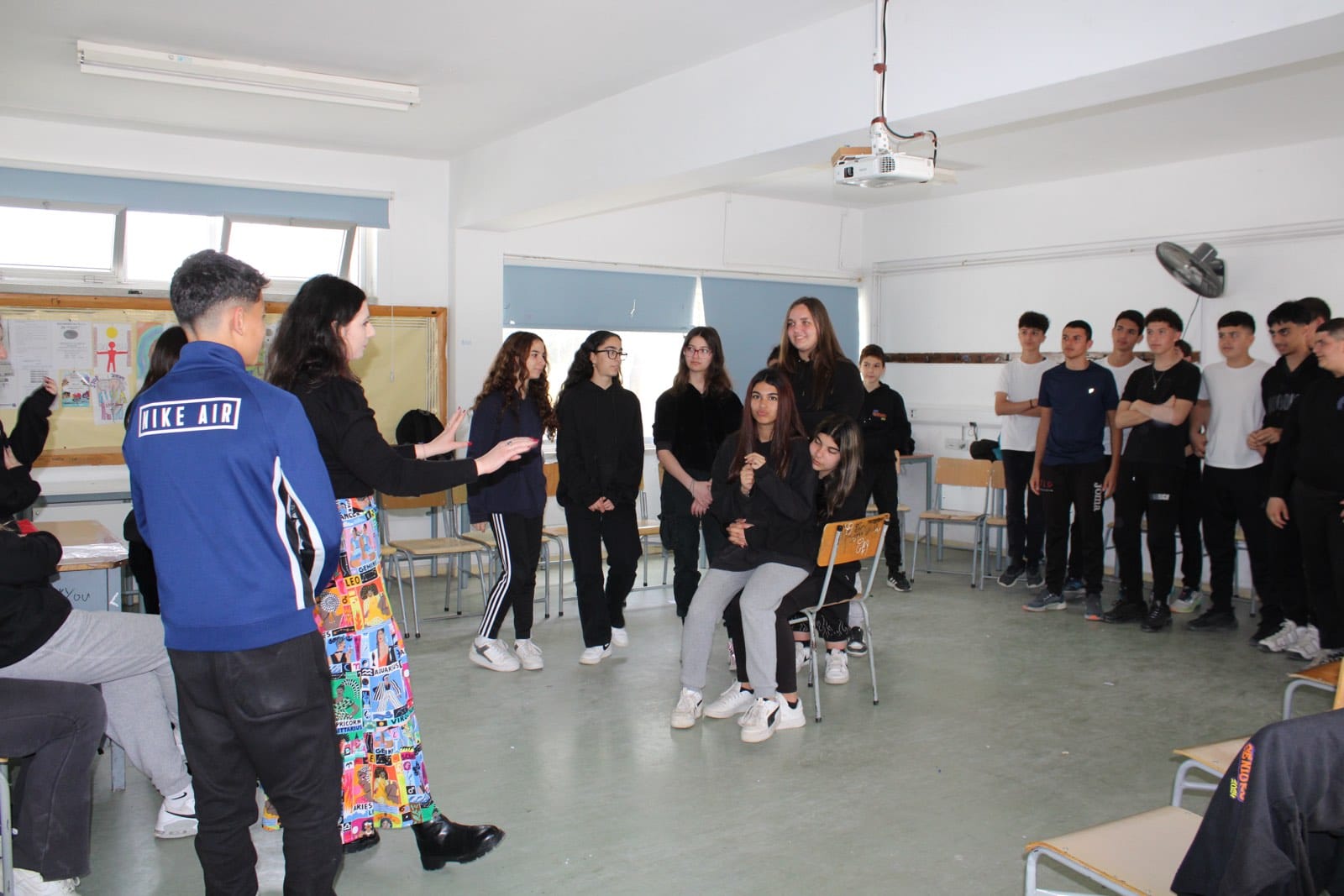 Φωτογραφαία από τη σελίδα του Περιφερειακού Γυμνασίου Περαχωριού-Νήσου στο Facebook